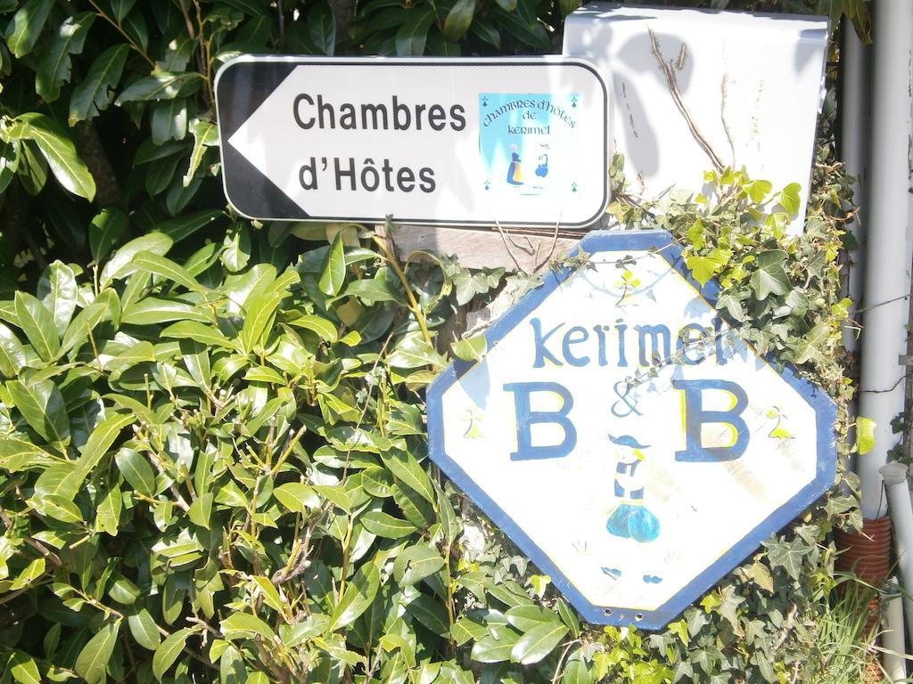 مبيت وإفطار Ploemel Les Chaumieres De Kerimel المظهر الخارجي الصورة